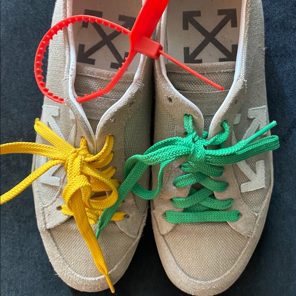 Women’s off white tennis sneakers - Picture 5 of 13